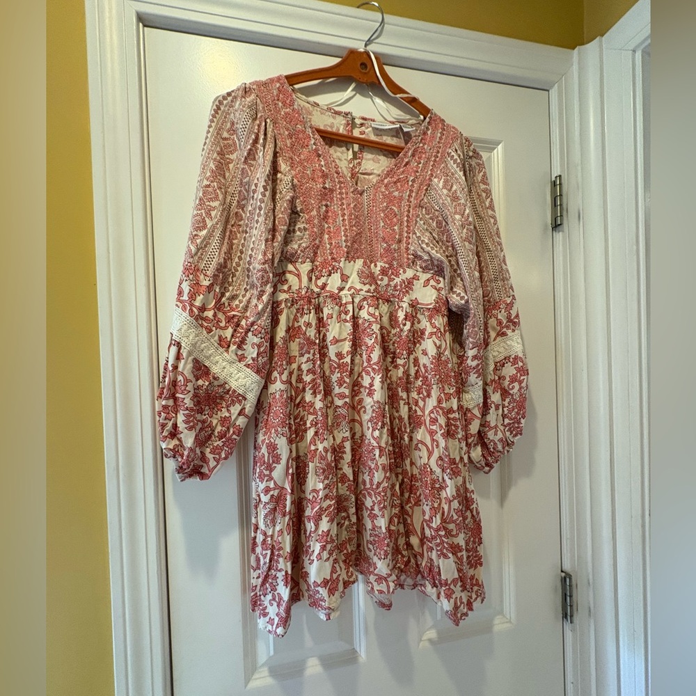 Sincerely Jules Pink and White Floral Dress